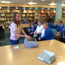 Pen Y Bryn School visits West Glamorgan Archives
